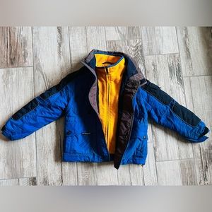 Protection System/Performance Outerwear Winter Boy's Multicolor Zip Up Jacket 3T